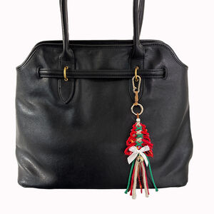 Ethnic Series Casual Christmas Mixed Color Woven Rope Bag Charms h5 Picture4