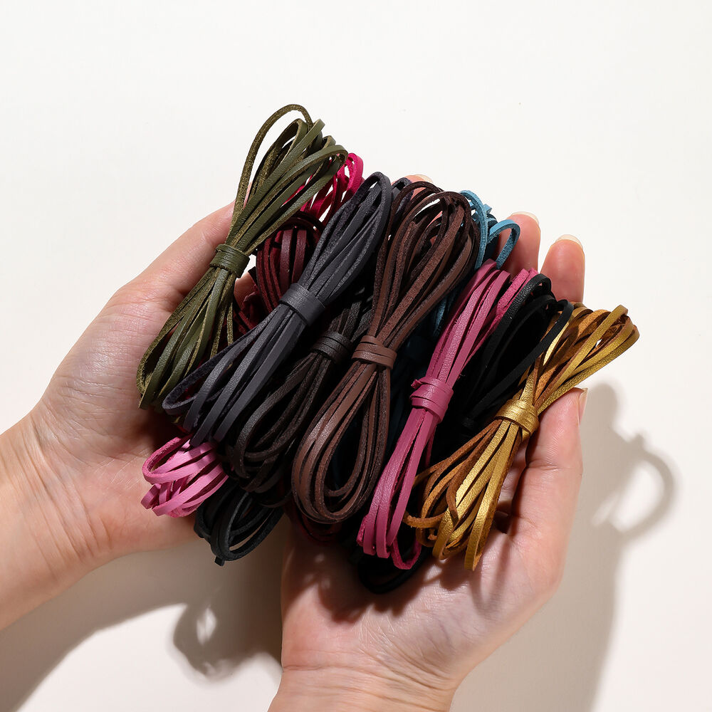 Simple Series Diy Solid Color Pu Stringing Materials h5Picture2