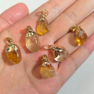Irregular Shape Natural Stones Women's Pendants(Natural Stone, Each One With A Different Shape) h5 Picture4