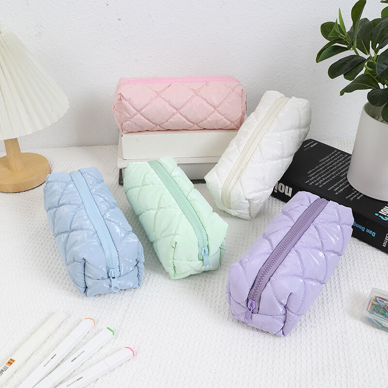 Simple Series Daily Polyester Solid Color Pen Pouches h5 Picture3