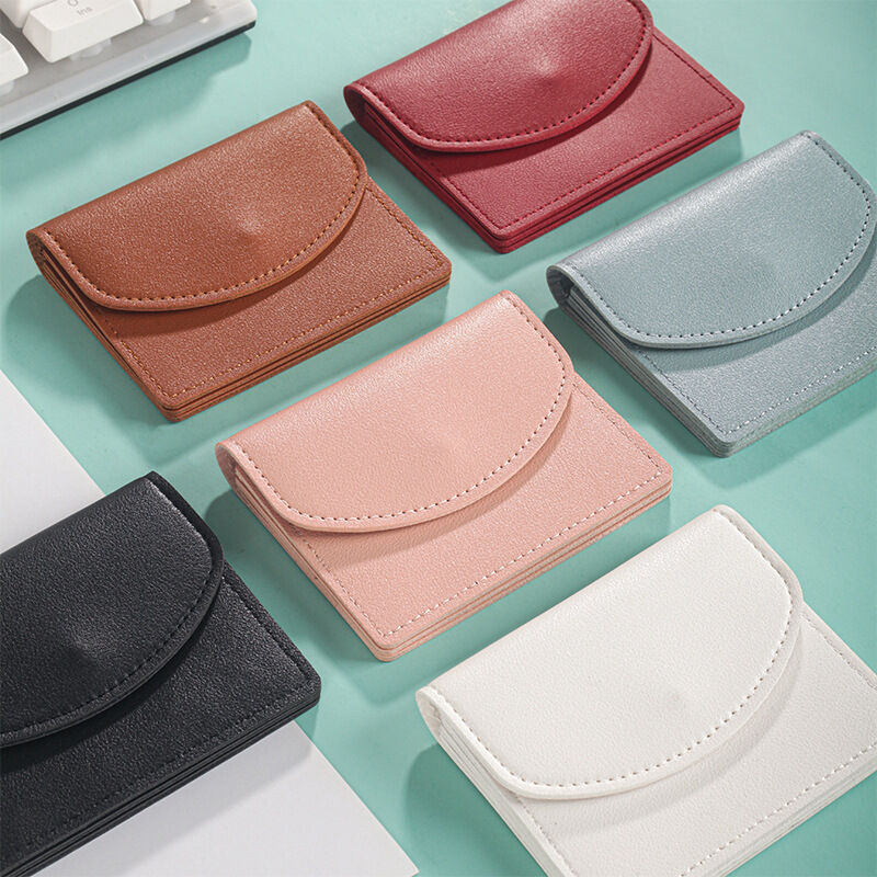Casual Style None Solid Color Premium Quality Pu Women's Square Bag Wallets & Card Holders h5Picture3