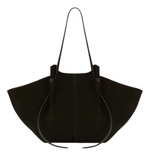 Casual Style None Solid Color Twist Suede Women's Trapezoid Shoulder Bags h5