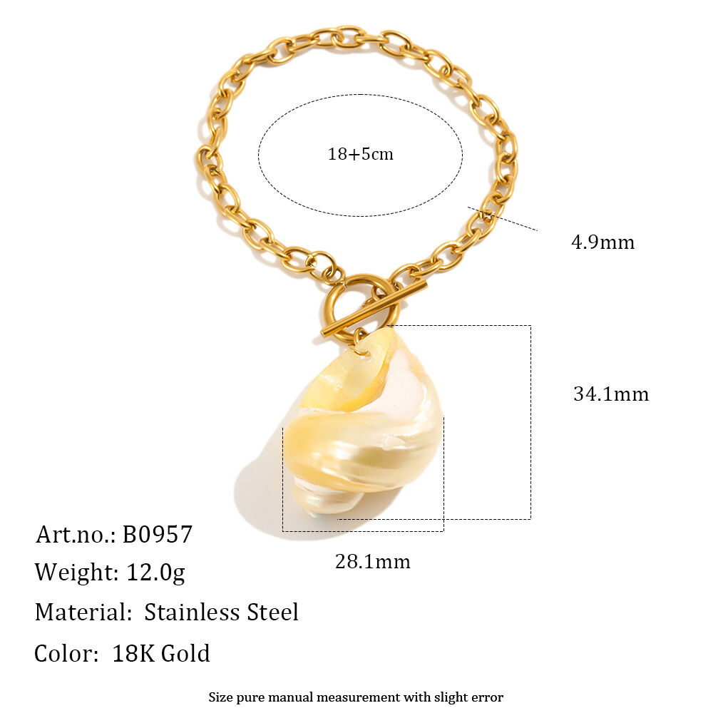 Conjuntos De Joyería Para Mujer De La Serie Romántica Vacation Oceanic Style Thread De Acero Inoxidable Resistente Al Agua Y Color Dorado.