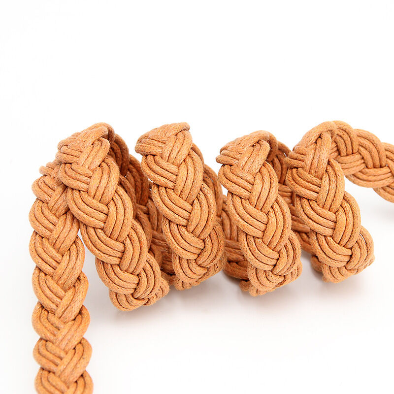 Simple Series Casual Solid Color Woven Pu Woven Belt h5 Picture4
