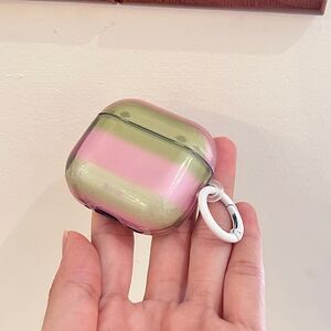 Stripe Mixed Color Gradient Color Unisex Earphone Case h5 Picture3