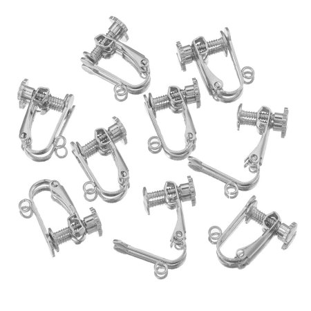 Solid Color Stainless Steel Waterproof Gold Color Earrings Findings