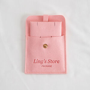 Solid Color Suede Jewelry Bags h5
