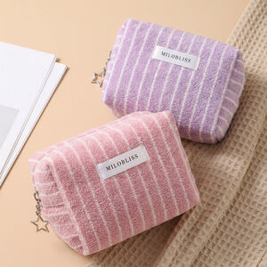 Bolsas De Maquillaje De Poliéster Simple Series Daily Stripe h5 Imagen2
