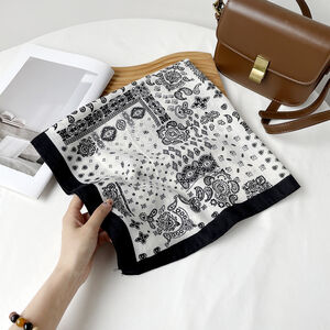 Ethnic Series Casual Mixed Color Paisley Pattern Polyester Summer Scarves h5