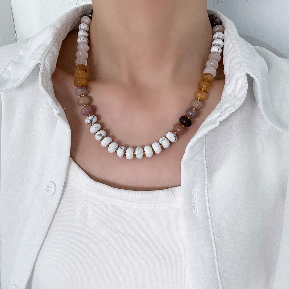 Beads Natural Stones Women's Beaded Necklaces Picture3