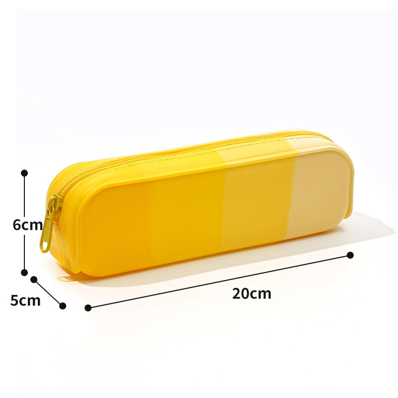 Estuches Para Bolígrafos De Gel De Sílice De Colores Degradados Mixtos De La Serie Simple Daily h5Imagen5