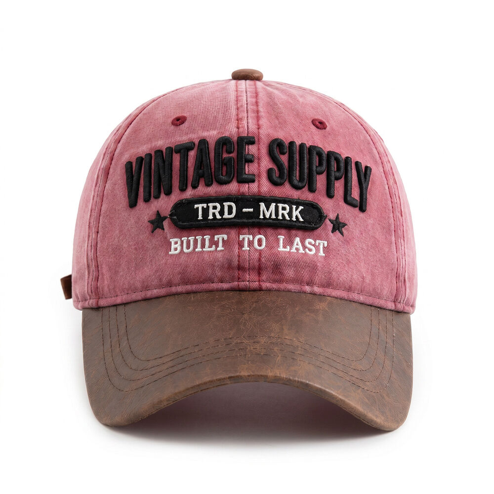 Casual Embroidery Letter Cotton Baseball Cap
