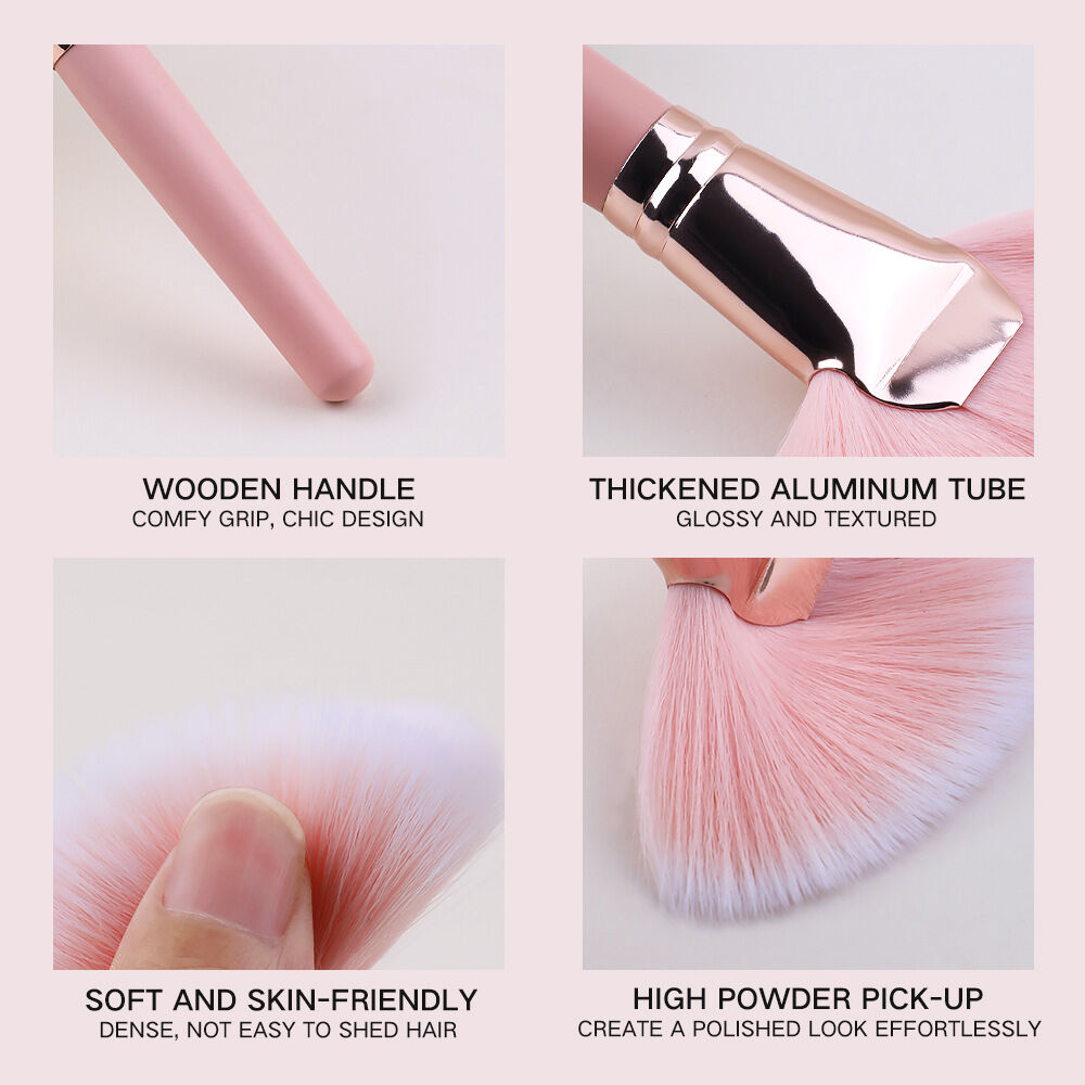 Pennello Per Trucco Da Donna Simple Series Daily Solid Color h5Immagine4