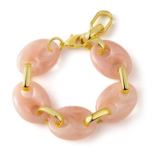 Simple Series Retro Irregular Shape Acrylic Women's Beaded Bracelets h5