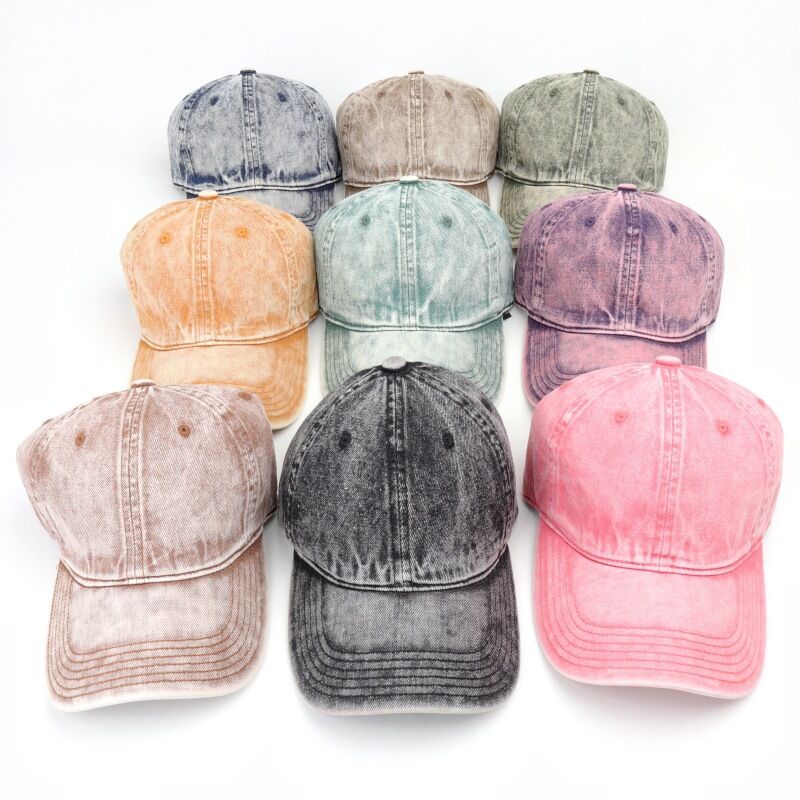 Eenvoudige Serie Casual Baseballpet Van Effen Patchworkstof Met Kleurverloop h5 Afbeelding2