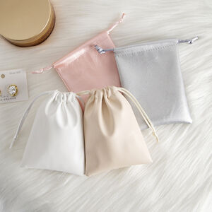 Solid Color Pu Jewelry Bags h5 Picture4