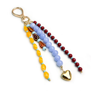 Ethnic Series Casual Droplet Beads Mixed Color Resin Bag Charms h5 Picture4