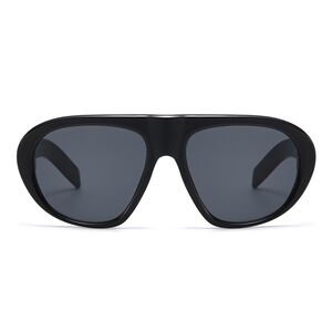 Simple Series Retro Solid Color Leopard Print Gradient Color Unisex Sunglasses h5 Picture3