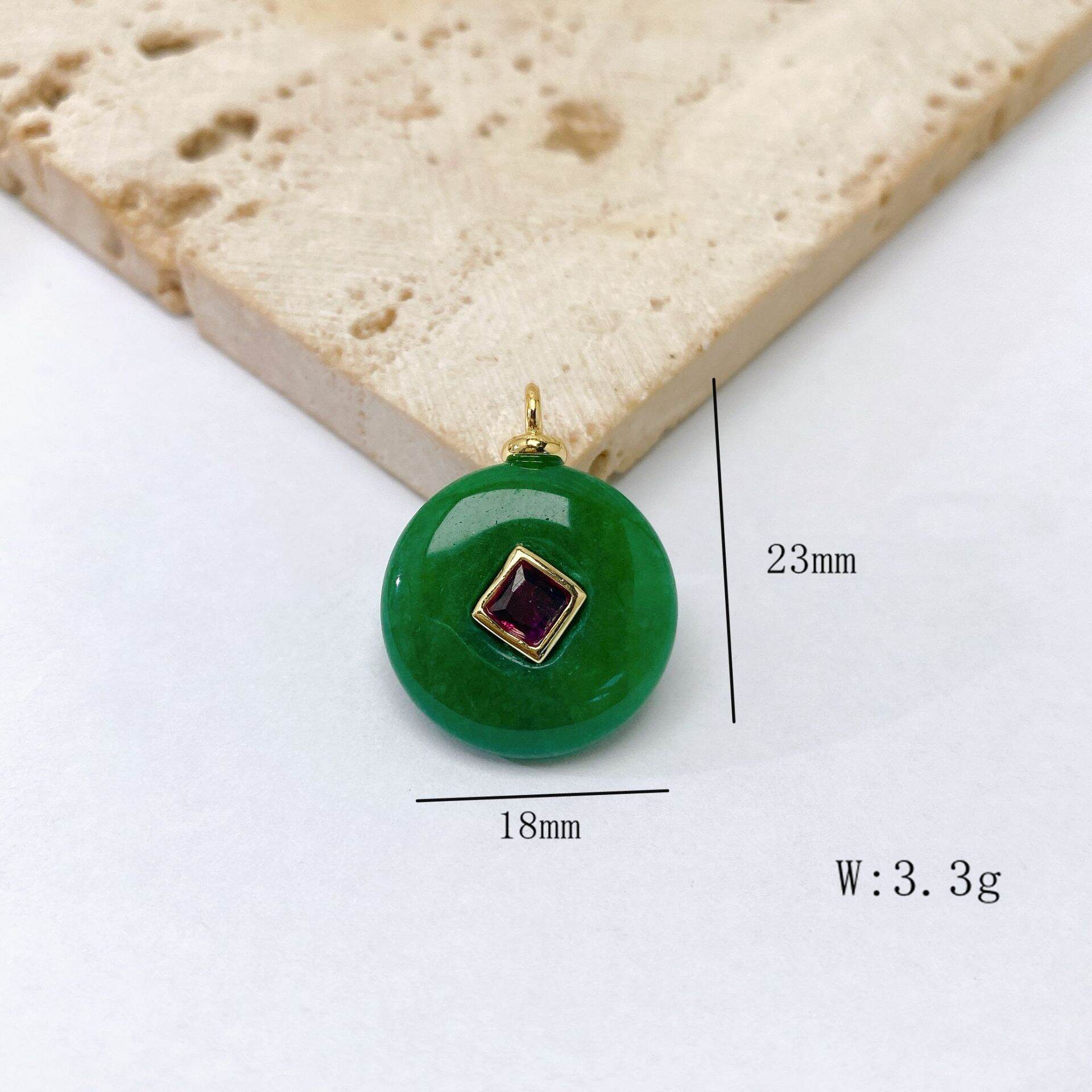 Serie Clásica Diy, Colgantes De Piedra Natural De Forma Irregular Para Mujer. h5 