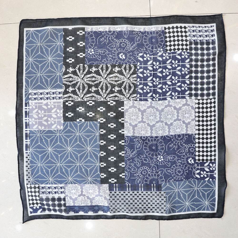 Ethnic Series Casual Mixed Color Paisley Pattern Polyester Summer Scarves