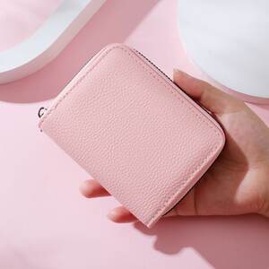 Casual Style None Solid Color Premium Quality Pu Women's Square Wallets & Card Holders h5 Picture3