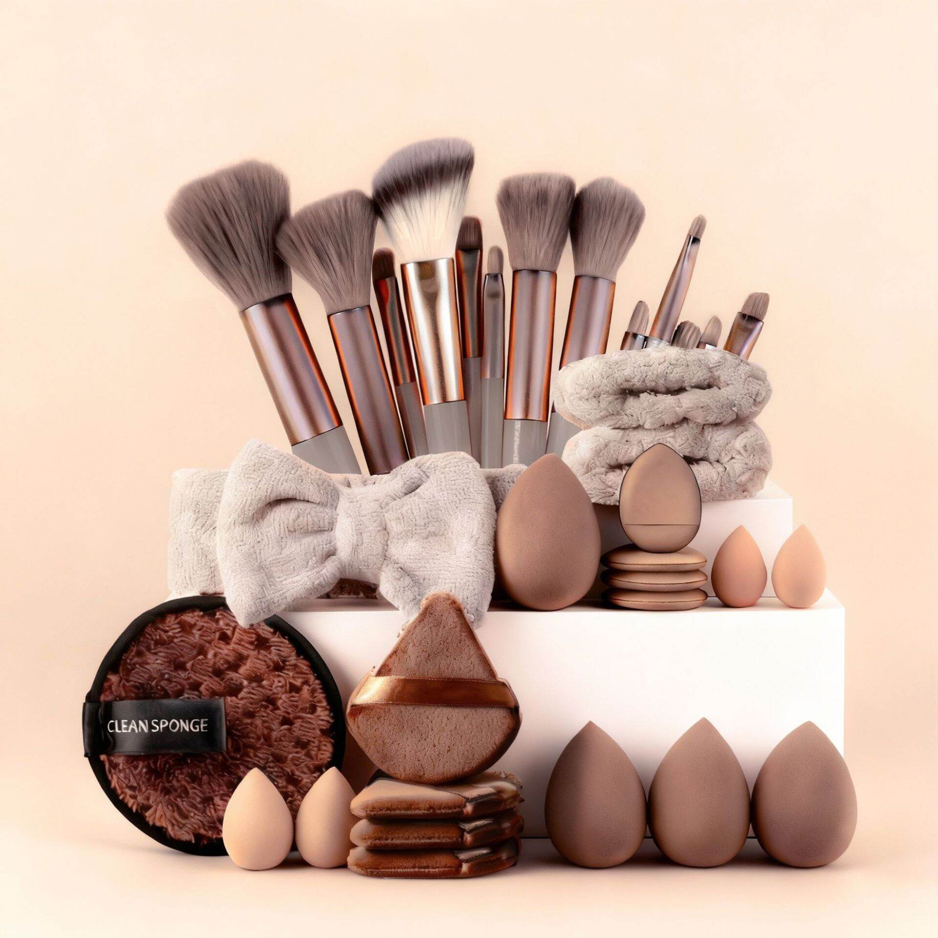 Marrone caffè/Impostato/33pcs Immagine6
