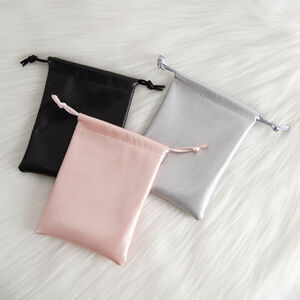 Solid Color Pu Jewelry Bags h5 Picture2