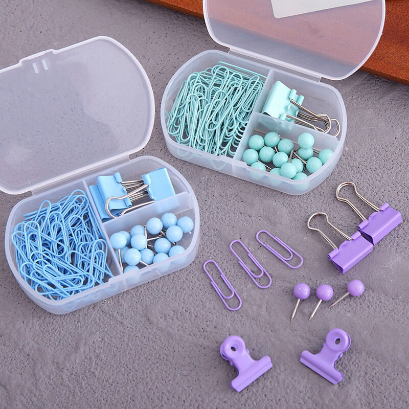 1 Coffret De Pinces À Cheveux Métalliques Unies De La Gamme Simple Series Pour Un Usage Quotidien h5Image2