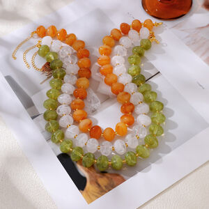 Romantic Series Daily Beads Resin Women's Beaded Necklaces h5 Picture3