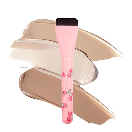 Simple Series Daily Solid Color Cherry Makeup Brush Foundation Brush 2