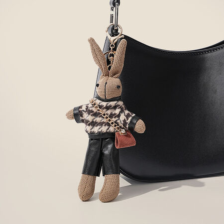 Simple Series Cute Plaid Fabric Bag Charms 2