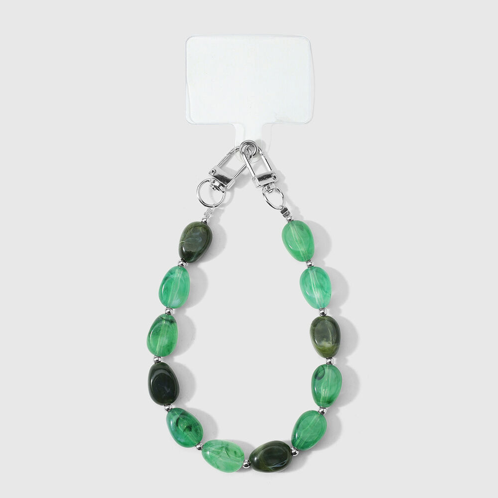 Simple Series Daily Beads Alloy Phone Chain