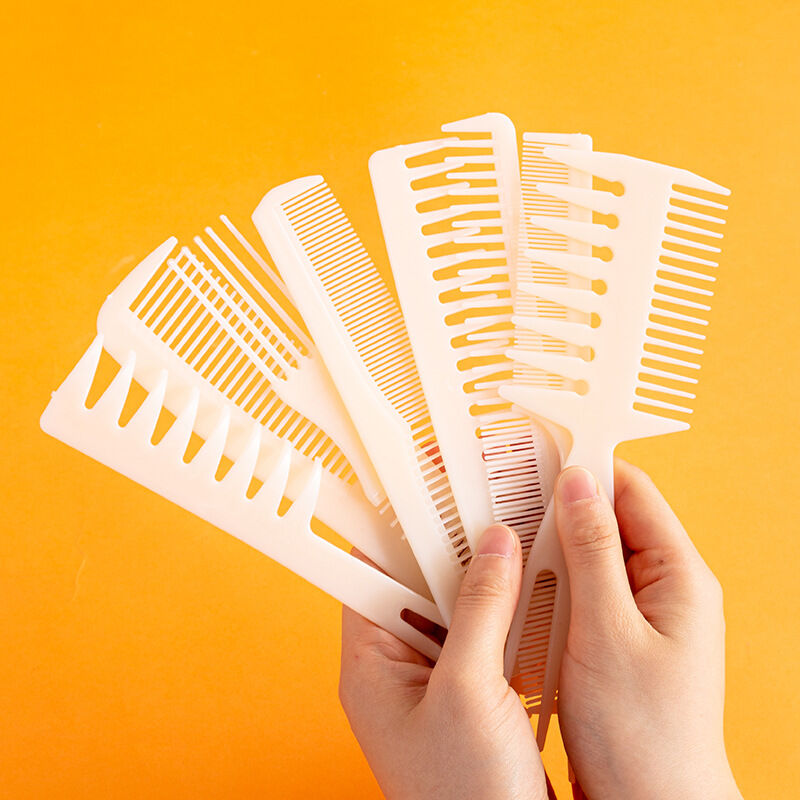 Pettini In Plastica Tinta Unita Della Serie Simple Per Uso Quotidiano 2