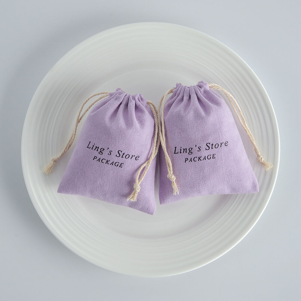 Solid Color Cotton & Linen Jewelry Bags h5Picture3