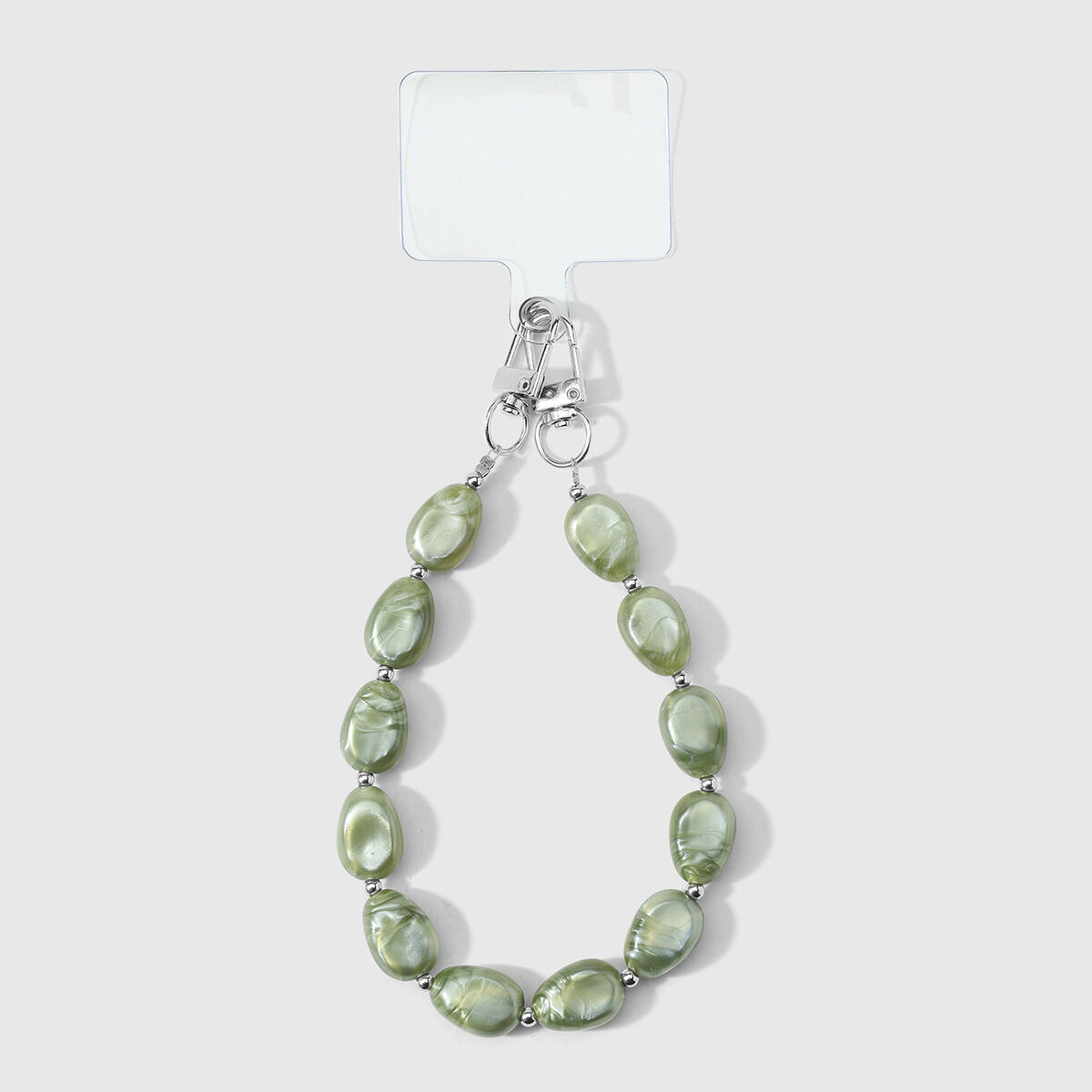 1 ciondolo a forma di borsa verde Immagine2