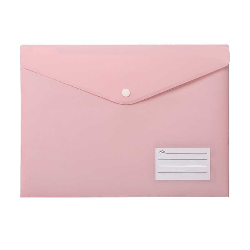 Simple Series Daily Pp Solid Color Document Bags