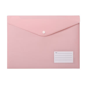 Simple Series Daily Pp Solid Color Document Bags h5