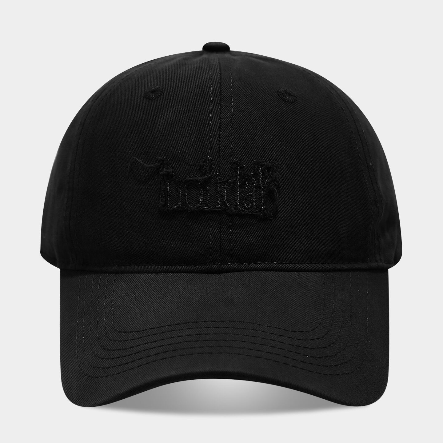 Simple Series Casual Letter Solid Color Gradient Color Cotton Baseball Cap h5 