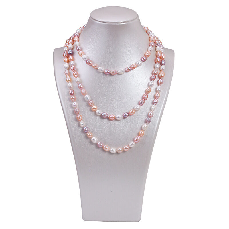 Romantic Series Elegant Beads Freshwater Pearls Women's Pearl Necklace h5 Picture4