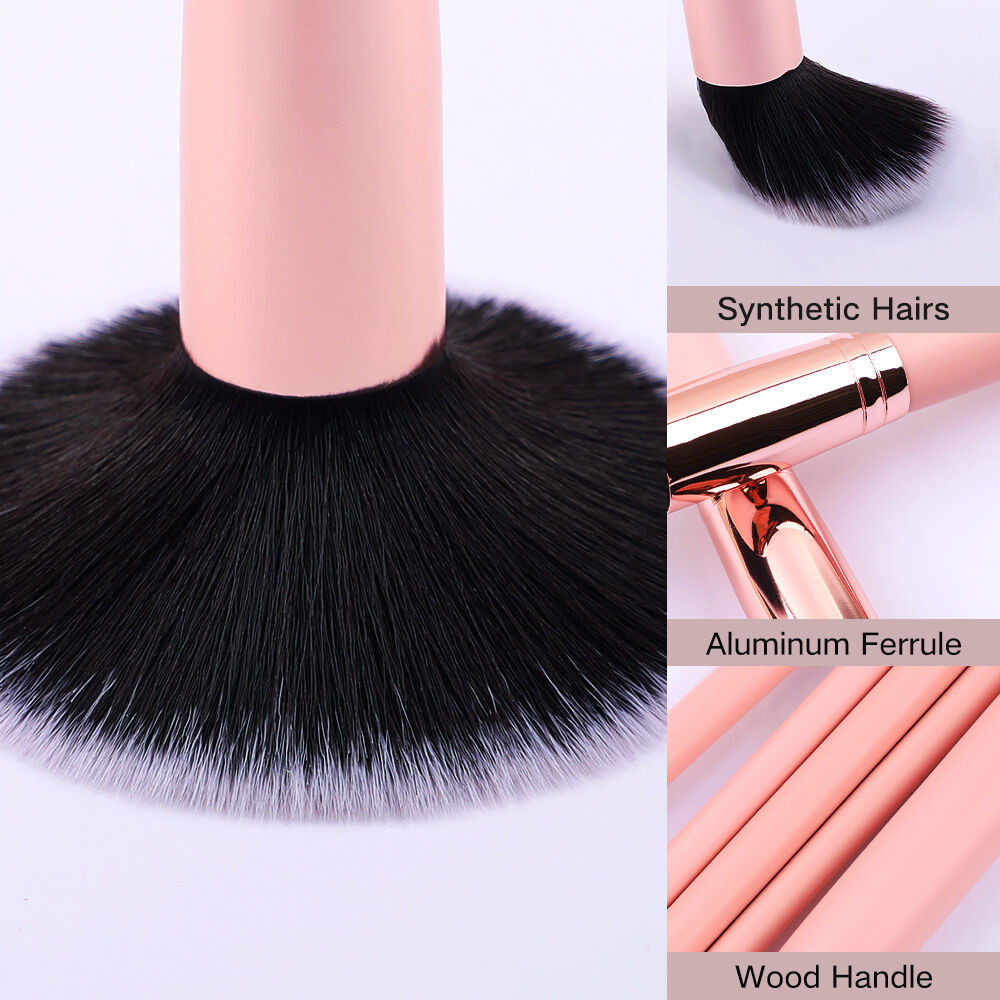 Set Di Pennelli Per Il Trucco Simple Series Daily A Tinta Unita h5 Immagine3