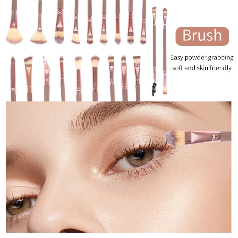 Set Di Pennelli Per Il Trucco Simple Series Daily A Tinta Unita Immagine3