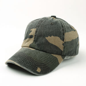 Simple Series Casual Irregular Shape Mixed Color Cotton Baseball Cap h5