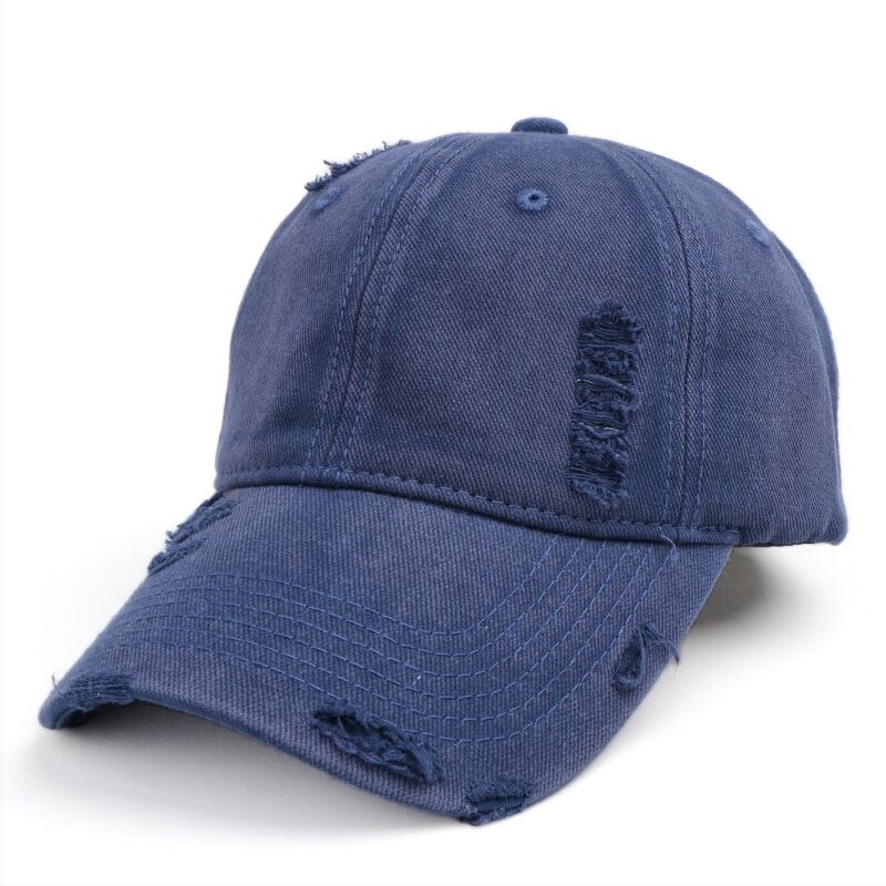Simple Series Casual Solid Color Gradient Color Cotton Baseball Cap