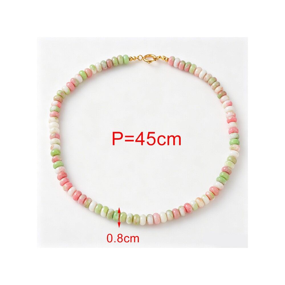 Romantic Series Sweet Beads Natural Stones Women's Beaded Necklaces Picture5