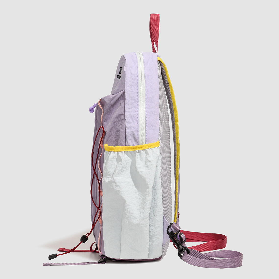 Sportlicher Patchwork-Rucksack aus Nylon für Damen in verschiedenen Farben h5 Bild3