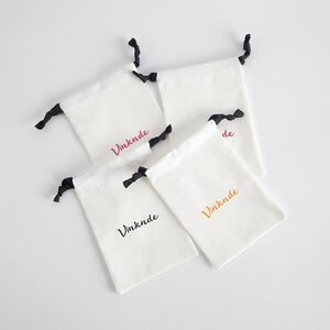 Solid Color Cotton Jewelry Bags h5 Picture2