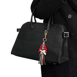 Ethnic Series Casual Christmas Mixed Color Woven Rope Bag Charms h5 Picture3