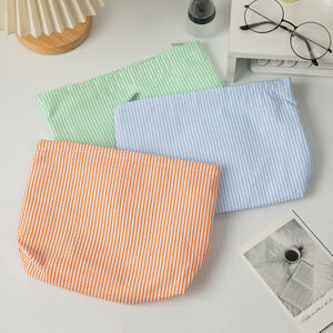Bolsas De Maquillaje De Poliéster Simple Series Daily Stripe h5 Imagen3