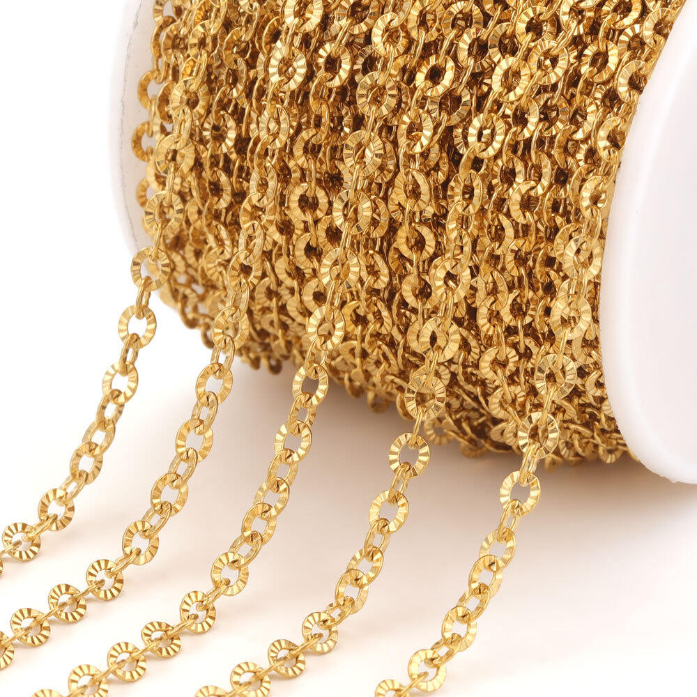 Chain Stainless Steel Waterproof Stringing Materials（Sell by meter）