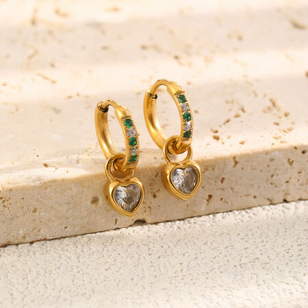 Orecchini A Cerchio Da Donna Di Lusso, Eleganti, In Acciaio Inossidabile Color Oro, Impermeabili.